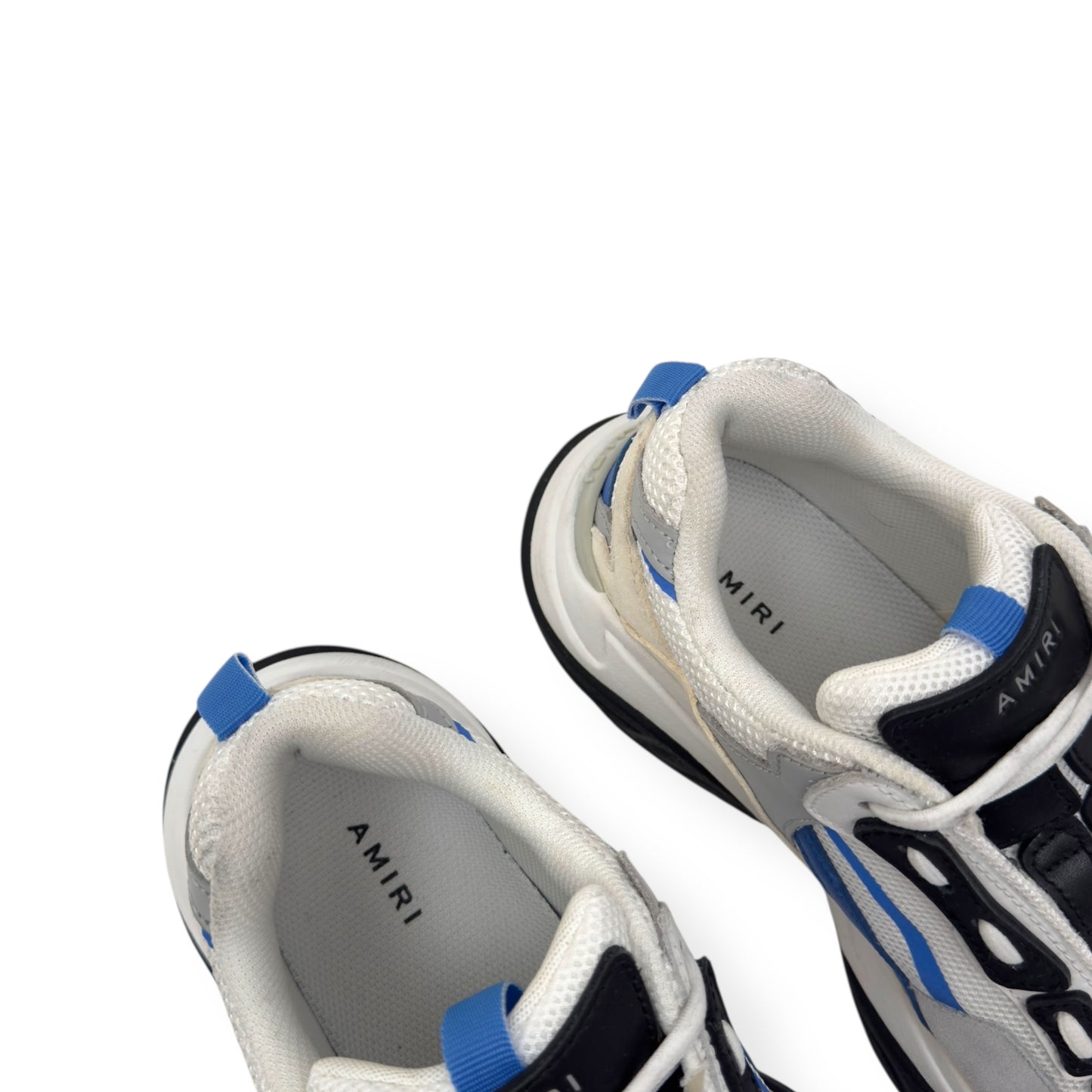 AMIRI BONE RUNNER SNEAKER WHITE / BLUE / BLACK UK7