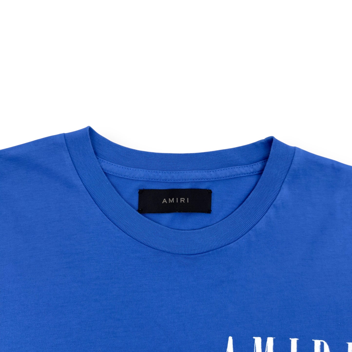 AMIRI PAINT DRIP CORE LOGO T-SHIRT BLUE M