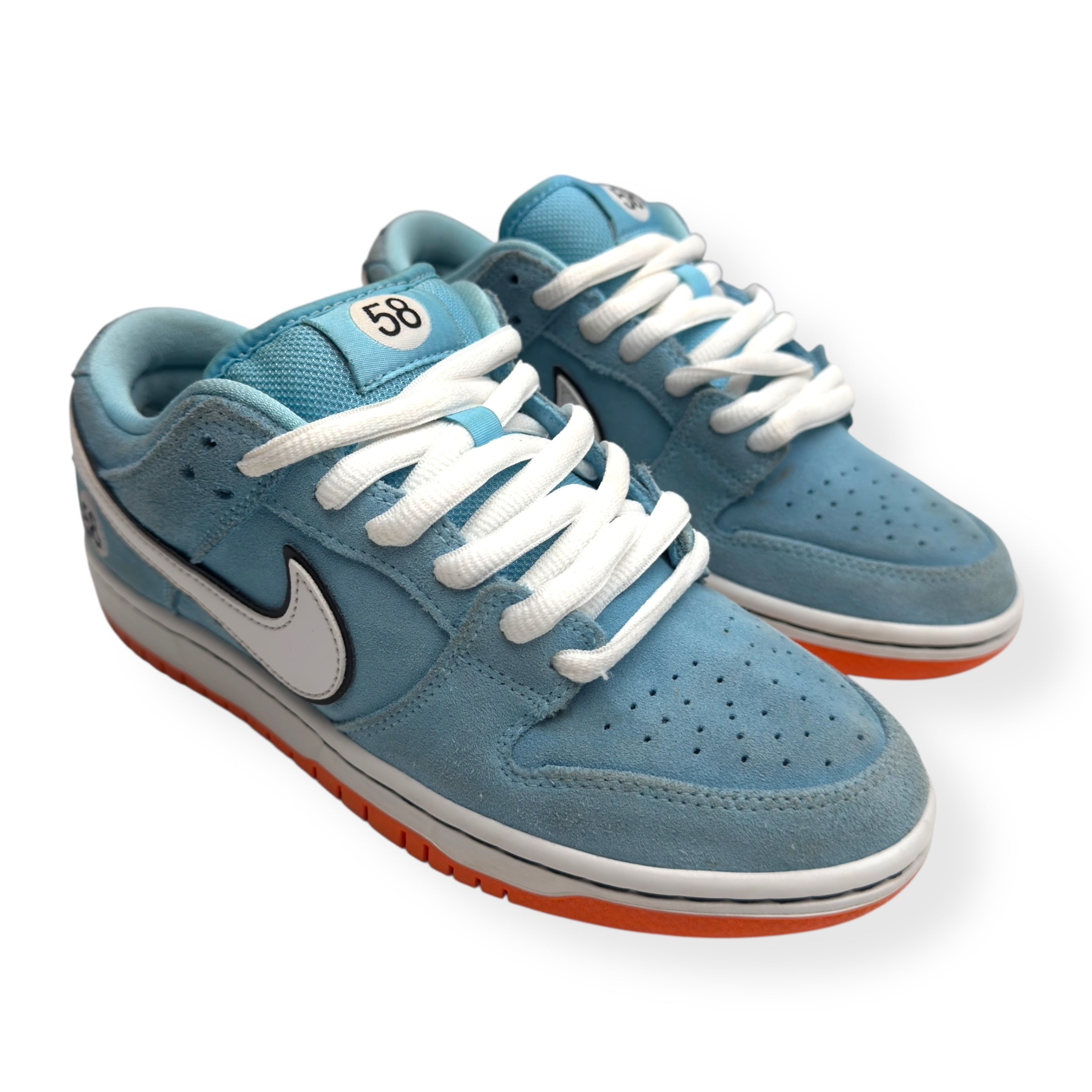 NIKE SB DUNK LOW GULF SNEAKER CLUB 58 BLUE CHILL UK4.5