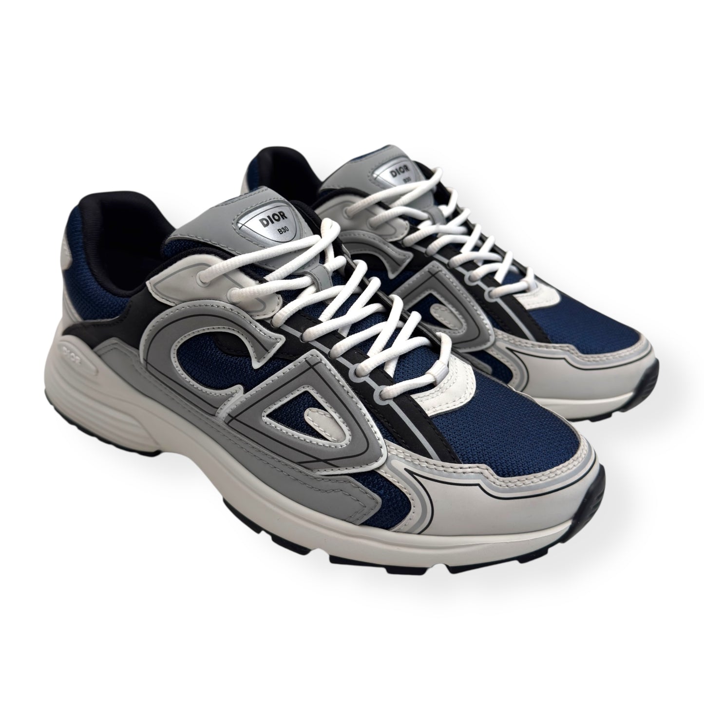 DIOR B30 SNEAKER BLUE / GREY / BLACK UK9.5