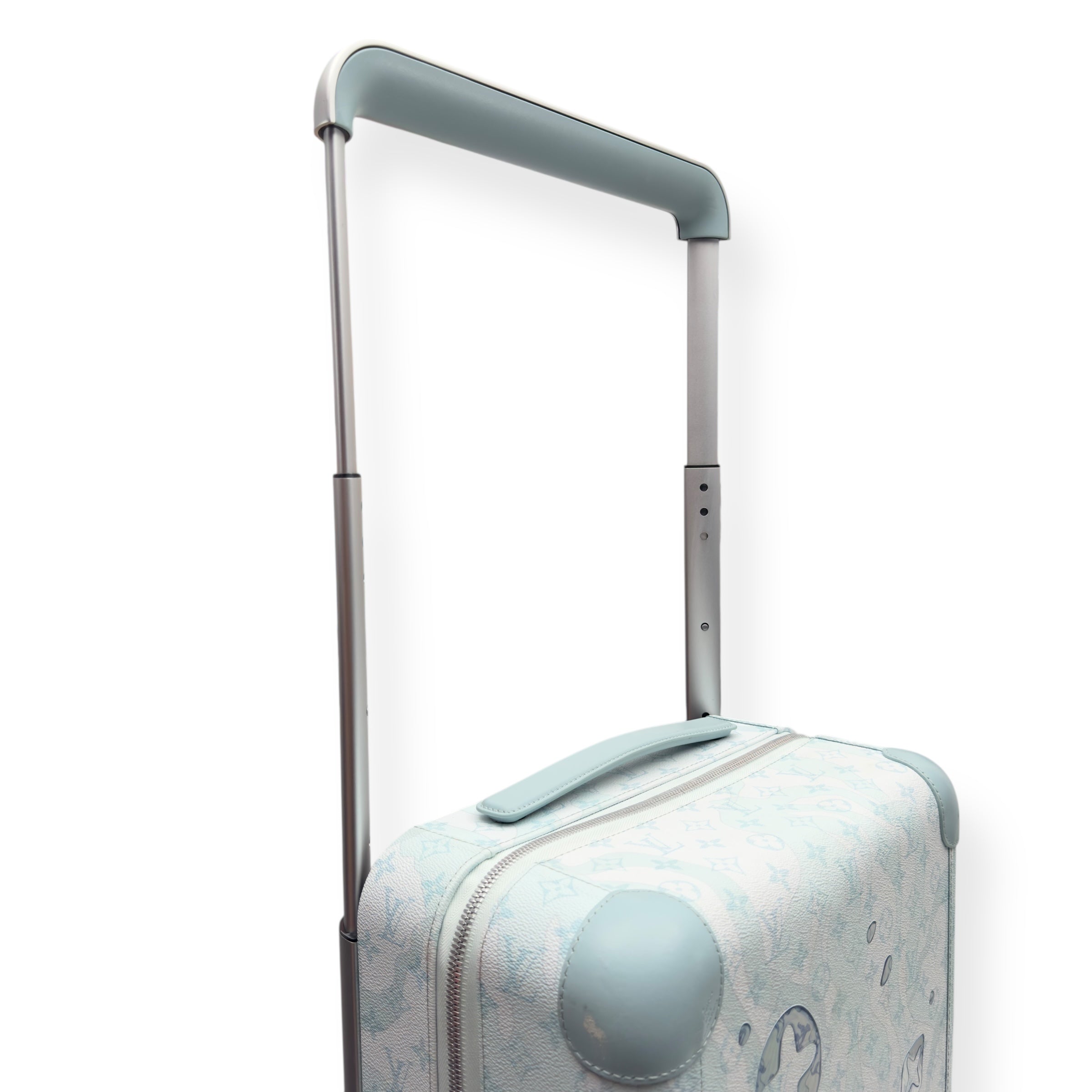 LOUIS VUITTON HORIZON 55 SUITCASE CRYSTAL BLUE M