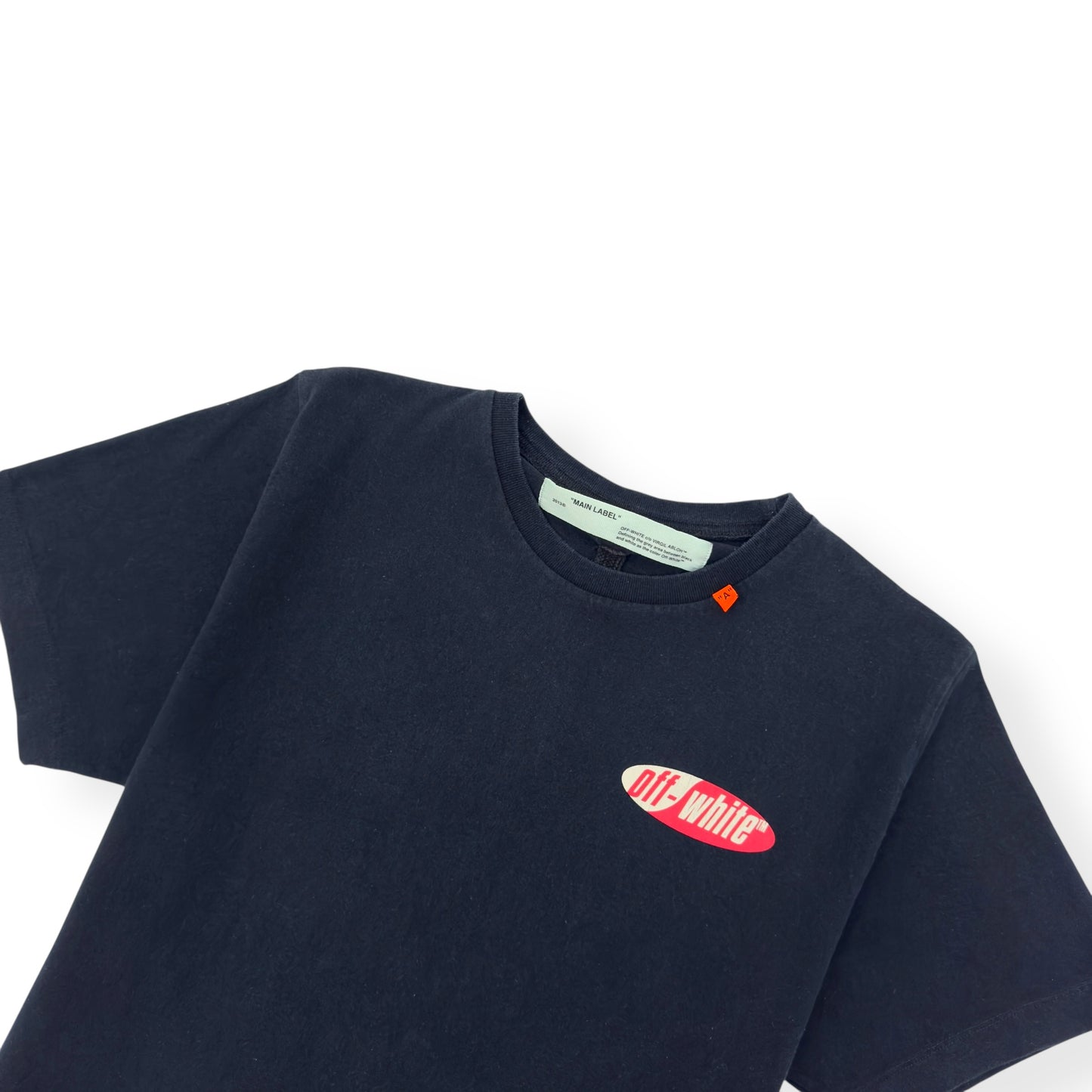 OFF-WHITE SPLIT ARROWS T-SHIRT BLACK / RED L