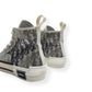 DIOR B23 HIGH TOP SNEAKERS BLACK / WHITE 42 / UK8