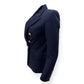BALMAIN DOUBLE-BREASKTED WOOL BLAZER NAVY 38 / S / UK10