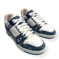 LOUIS VUITTON LV MONOGRAM DENIM SNEAKER BLUE / WHITE UK9.5