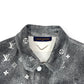 LOUIS VUITTON WORKWEAR GRADIENT MONOGRAM JACKET GREY / WHITE L