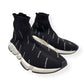 BALENCIAGA SPEED SNEAKER BLACK / WHITE 42 / UK8