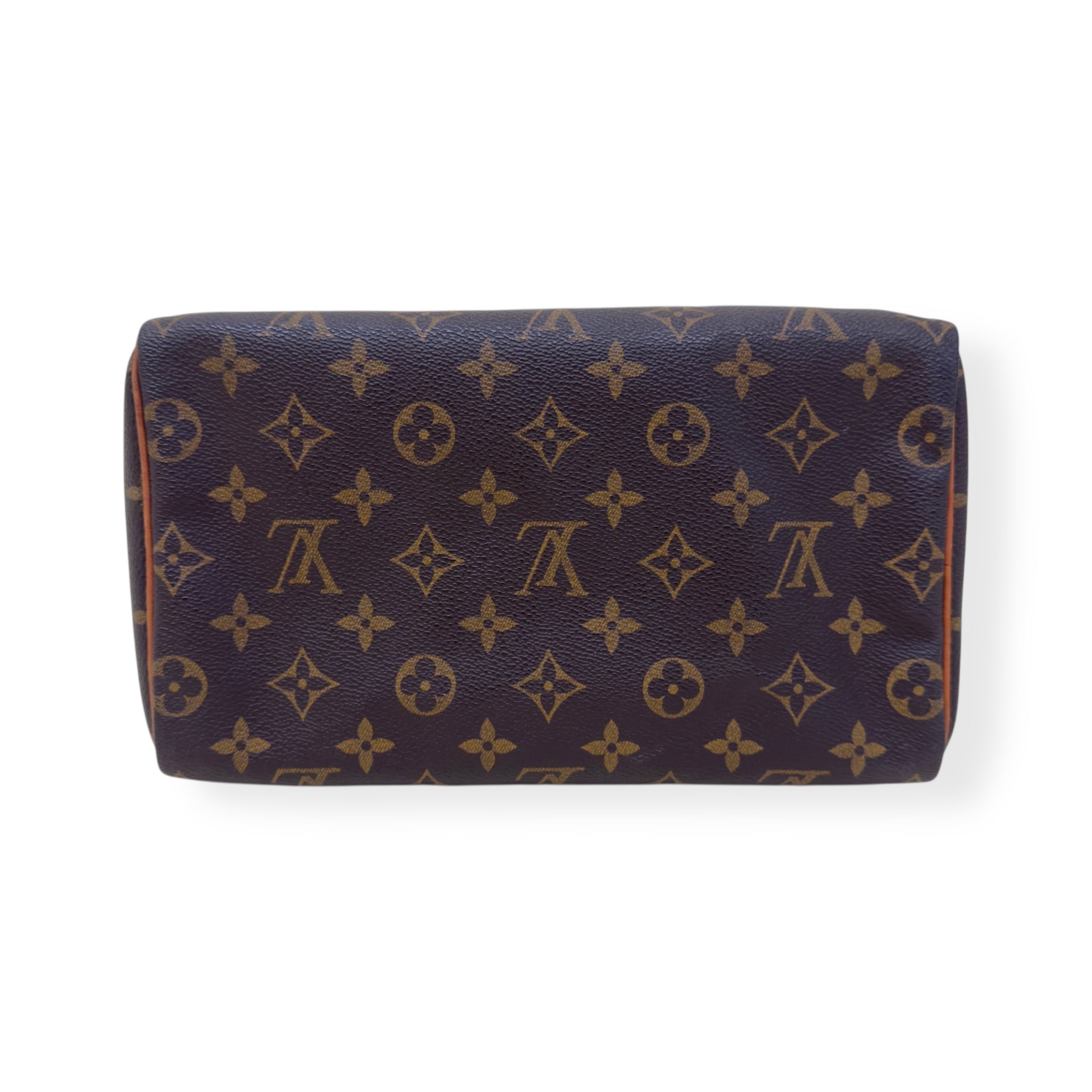 LOUIS VUITTON MONOGRAM SPEEDY 25 BAG BROWN