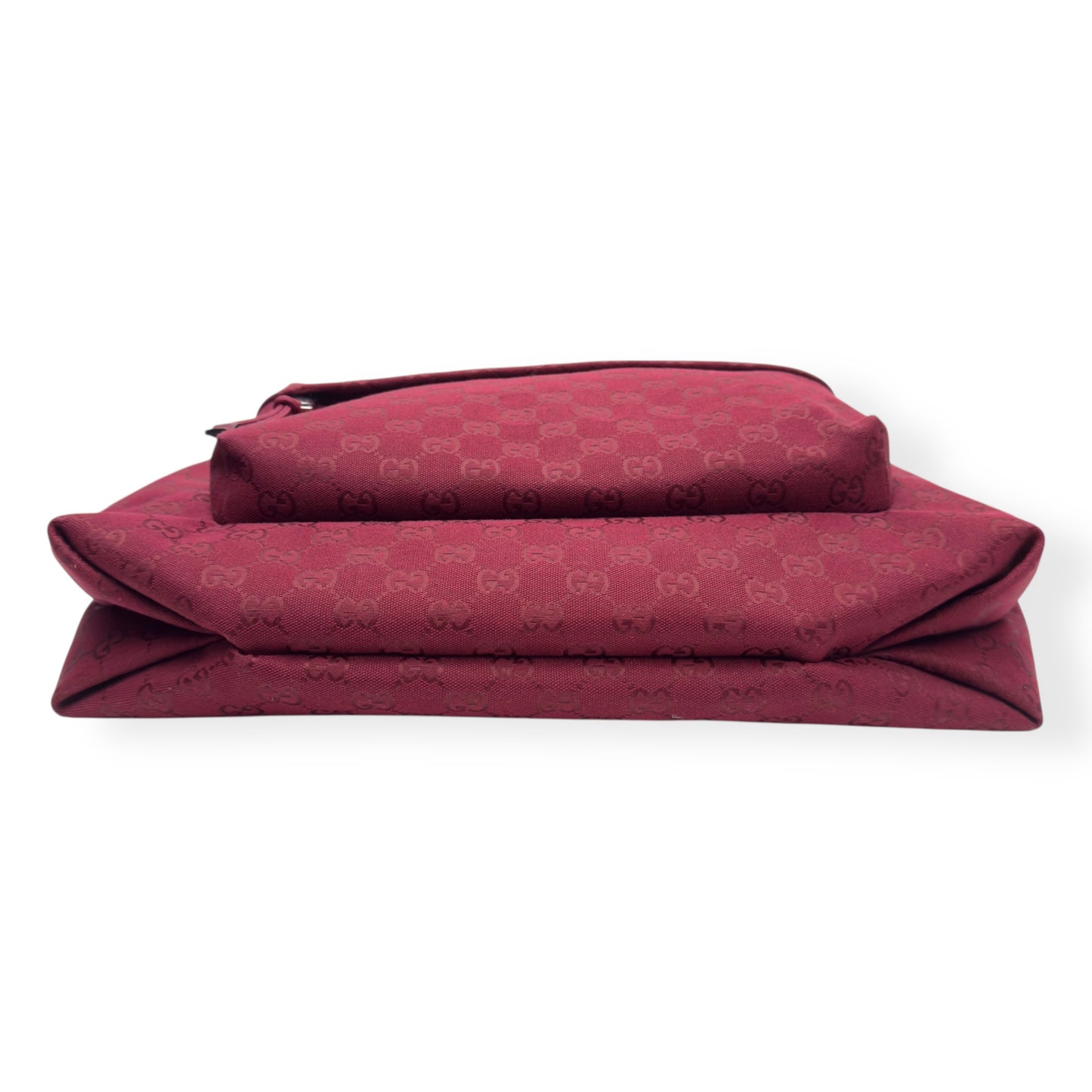 GUCCI GG TOTE BAG ANCORA RED L