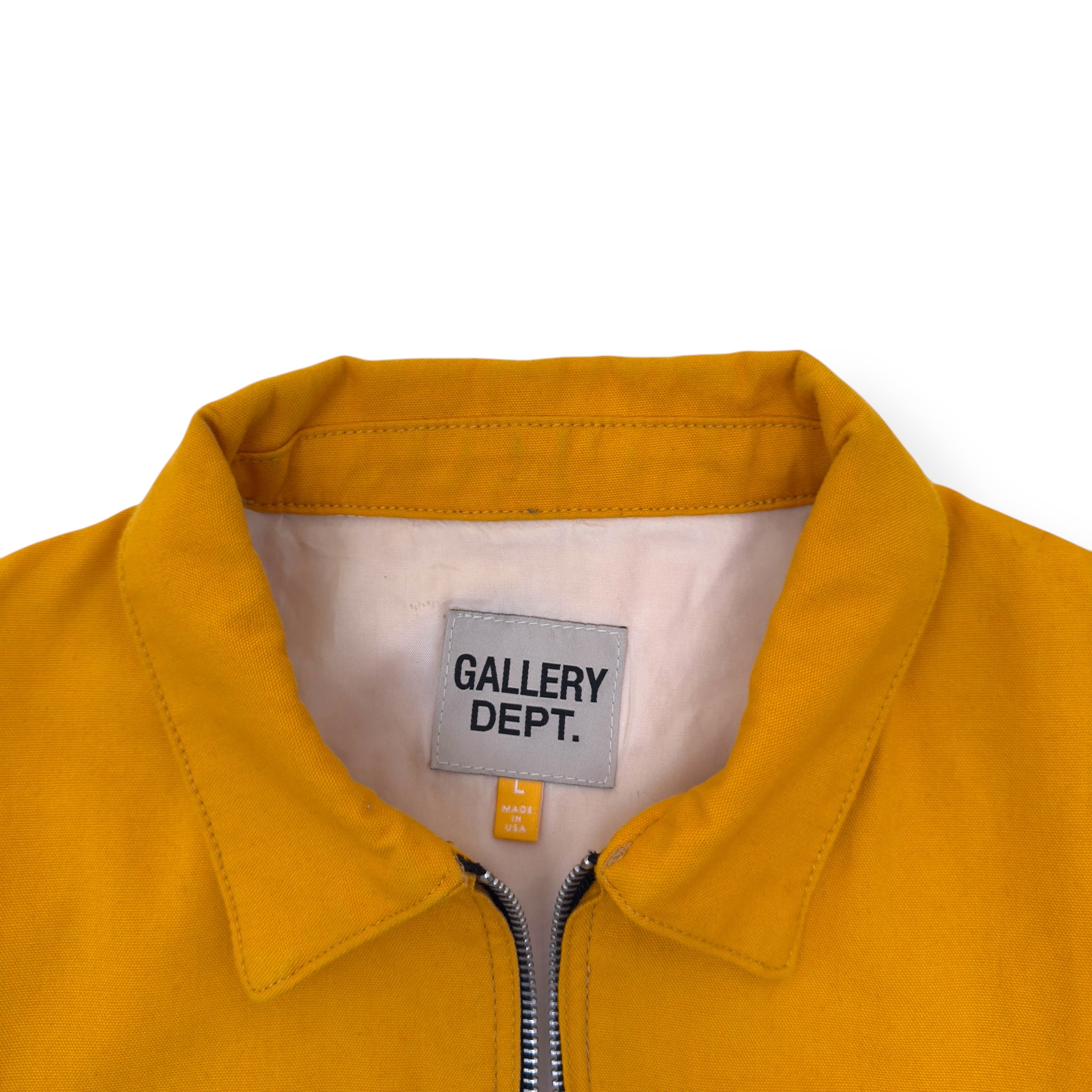 GALLERY DEPT. G-BALL MONTECITO WORK JACKET YELLOW L
