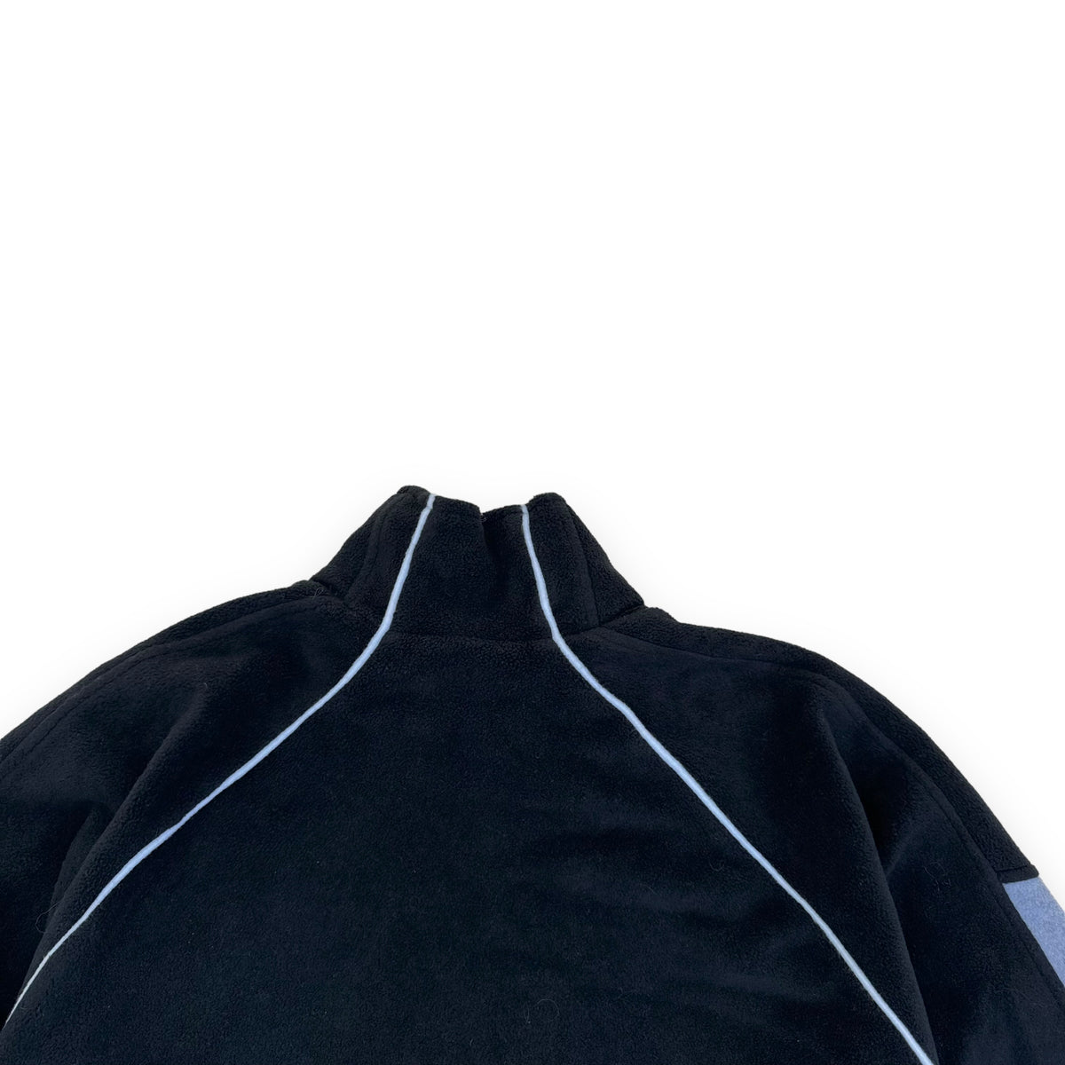 BALENCIAGA LOGO SPORT FLEECE ZIP-UP SWEATER BLACK / GREY XL