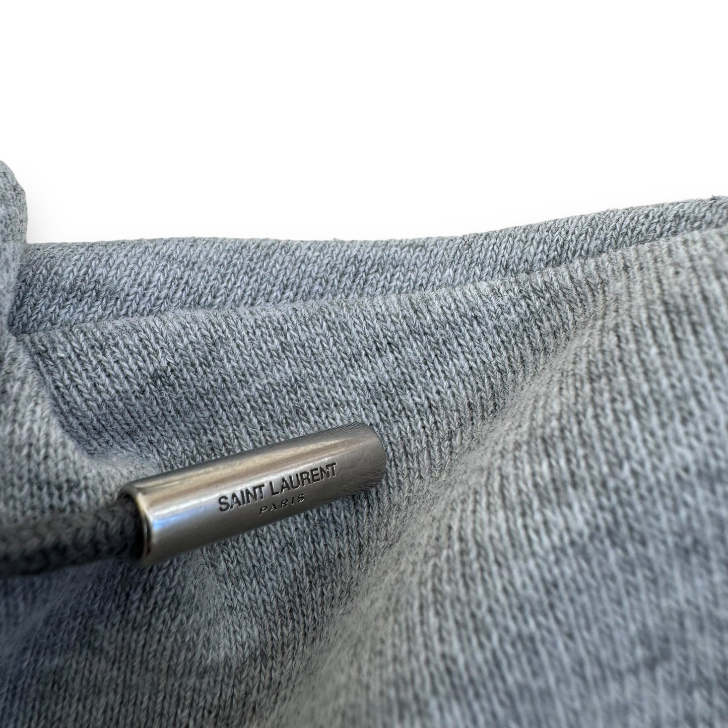 SAINT LAURENT RIVE GAUCHE HOODIE GREY S