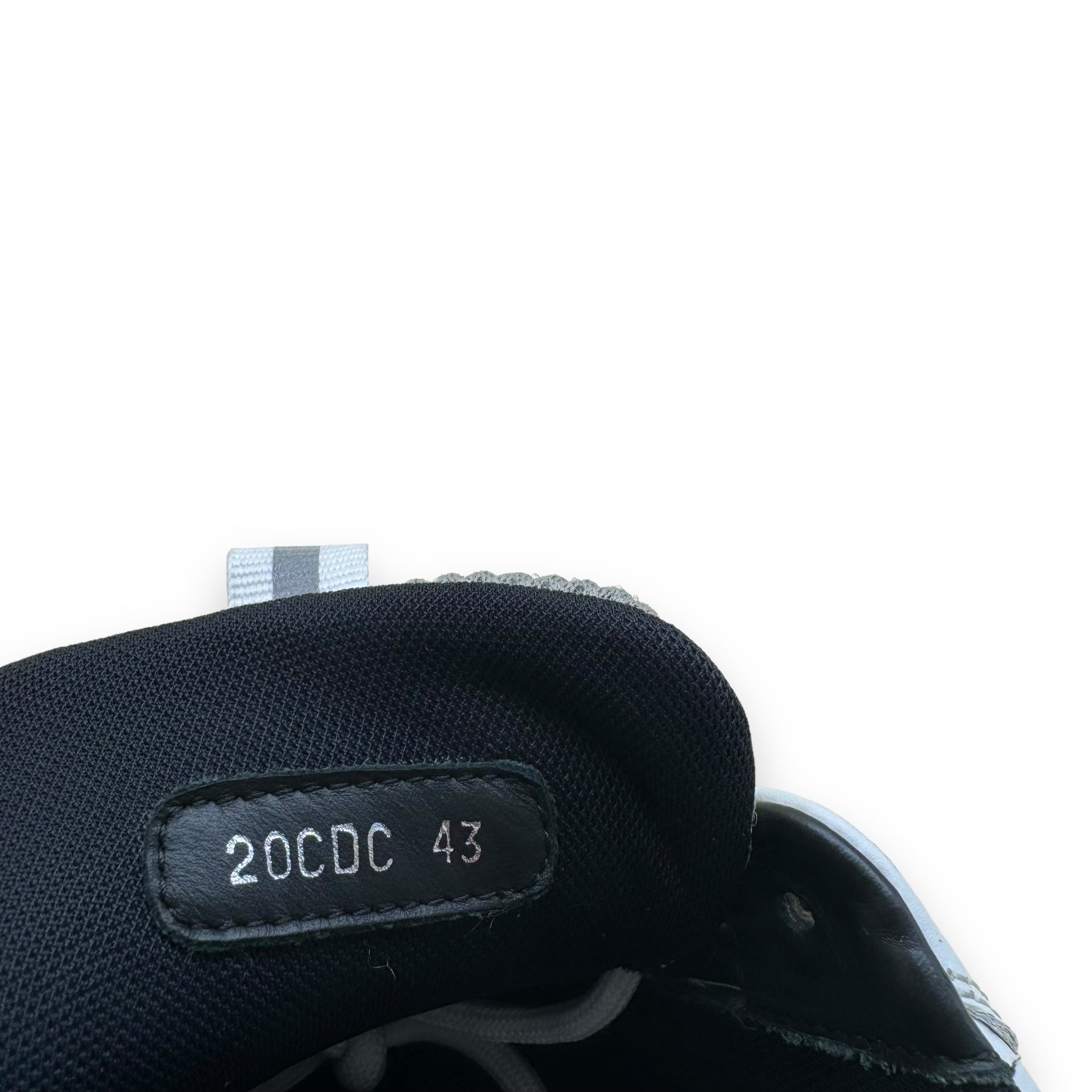 DIOR B22 SNEAKER WHITE / GREY / ORANGE UK9