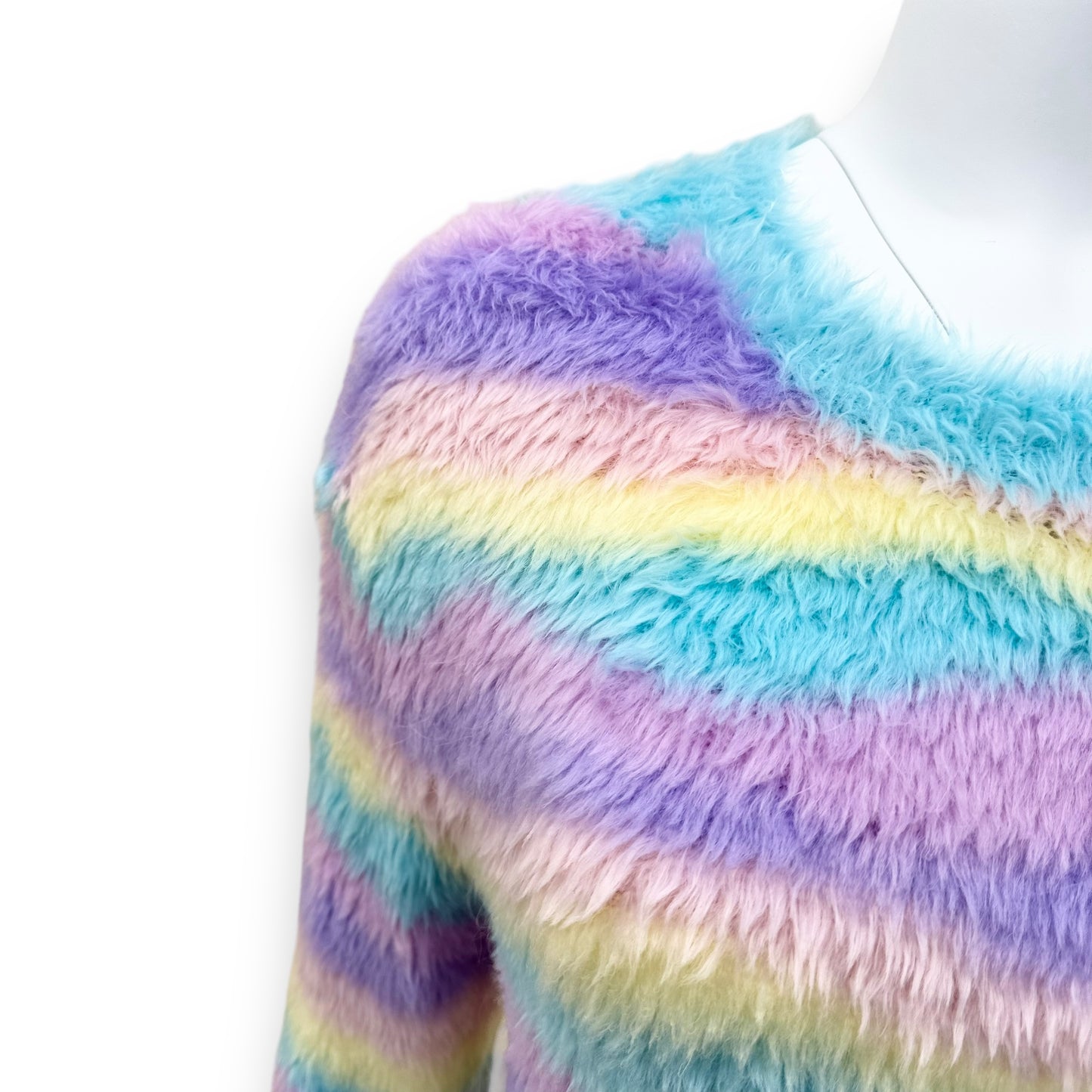 LOEWE WAVY STRIPED BRUSHED JUMPER MULTICOLOURED S