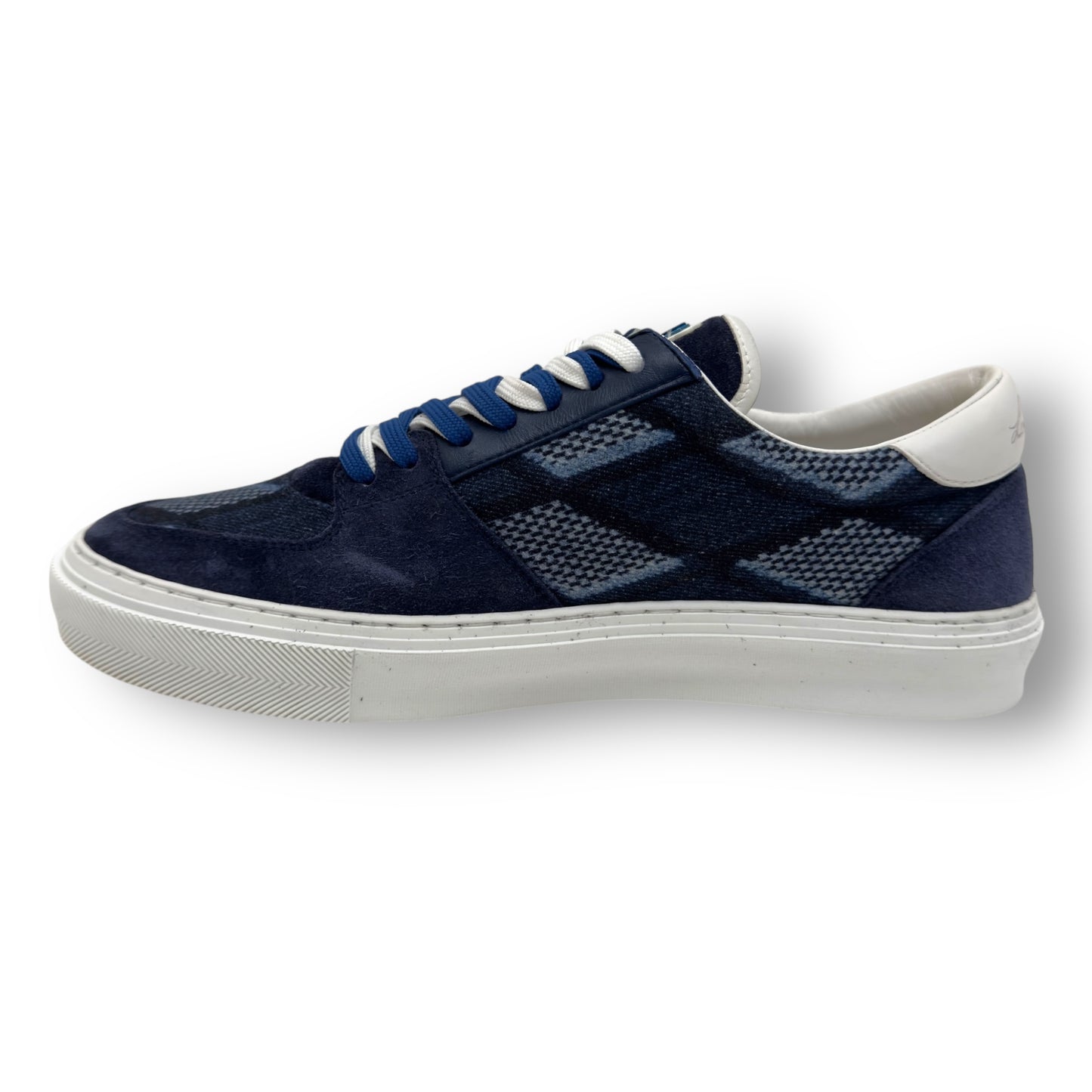 LOUIS VUITTON LV OLLIE RICHELIEU SNEAKER MARINE UK8