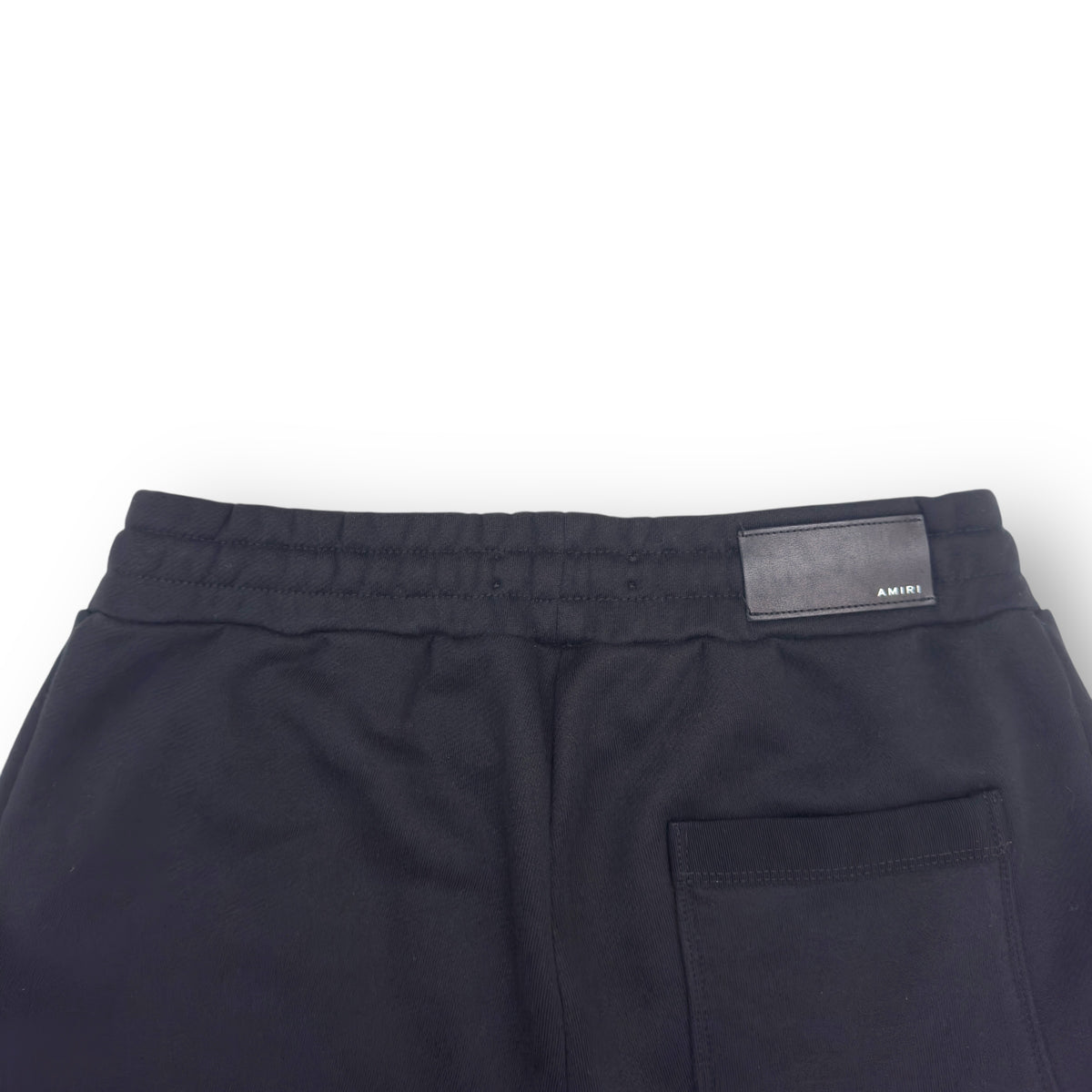 AMIRI CORE LOGO SLIM SWEATPANTS BLACK / WHITE M