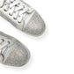 CHRISTIAN LOUBOUTIN LOUIS JUNIOR STRASS EMBELLISHED LOW TOP SNEAKER WHITE 43 / UK9