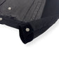 DOLCE & GABBANA LEATHER / DENIM SLIM FIT JACKET BLACK 46 / XS