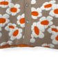 JACQUEMUS LA CHEMISE NEVE FLEURS OVERSHIRT CARDIGAN BEIGE / ORANGE M