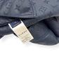 LOUIS VUITTON MONOGRAM SHEARLING JACKET BLUE / BLACK 52 / L