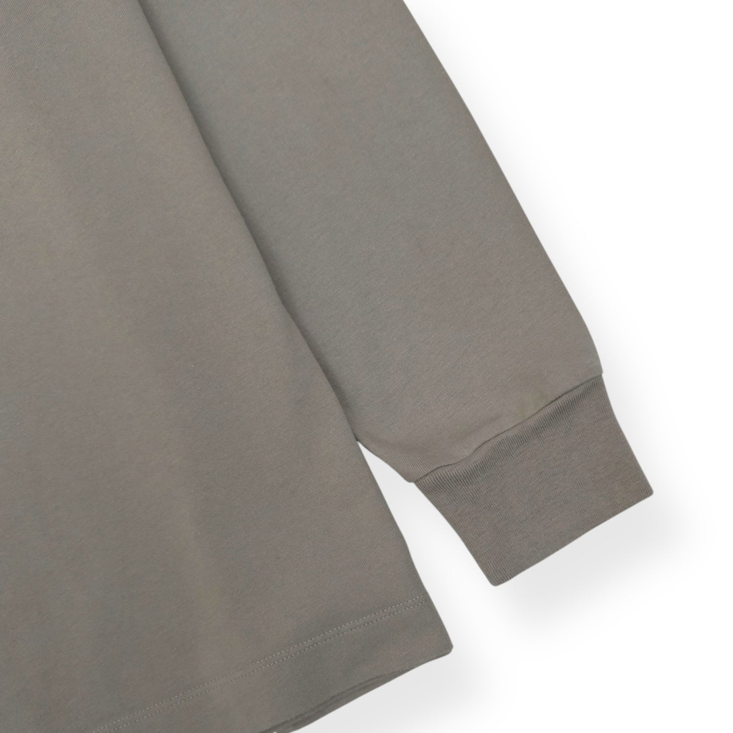 ESSENTIALS FEAR OF GOD LONG SLEEVE CREW NECK COTTON T-SHIRT GREY S