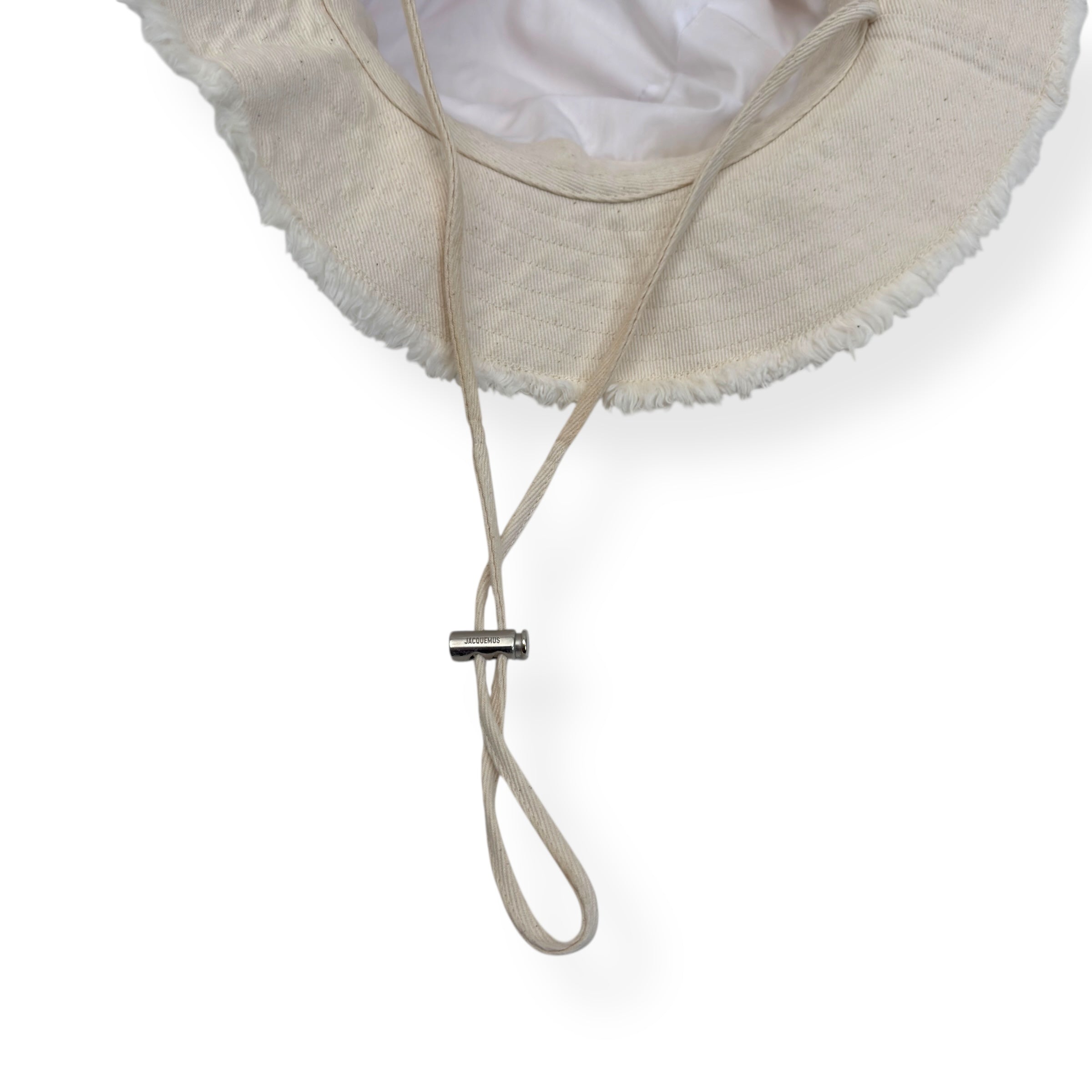 JACQUEMUS LE BOB ARTICHAUT BUCKET HAT OFF-WHITE 60