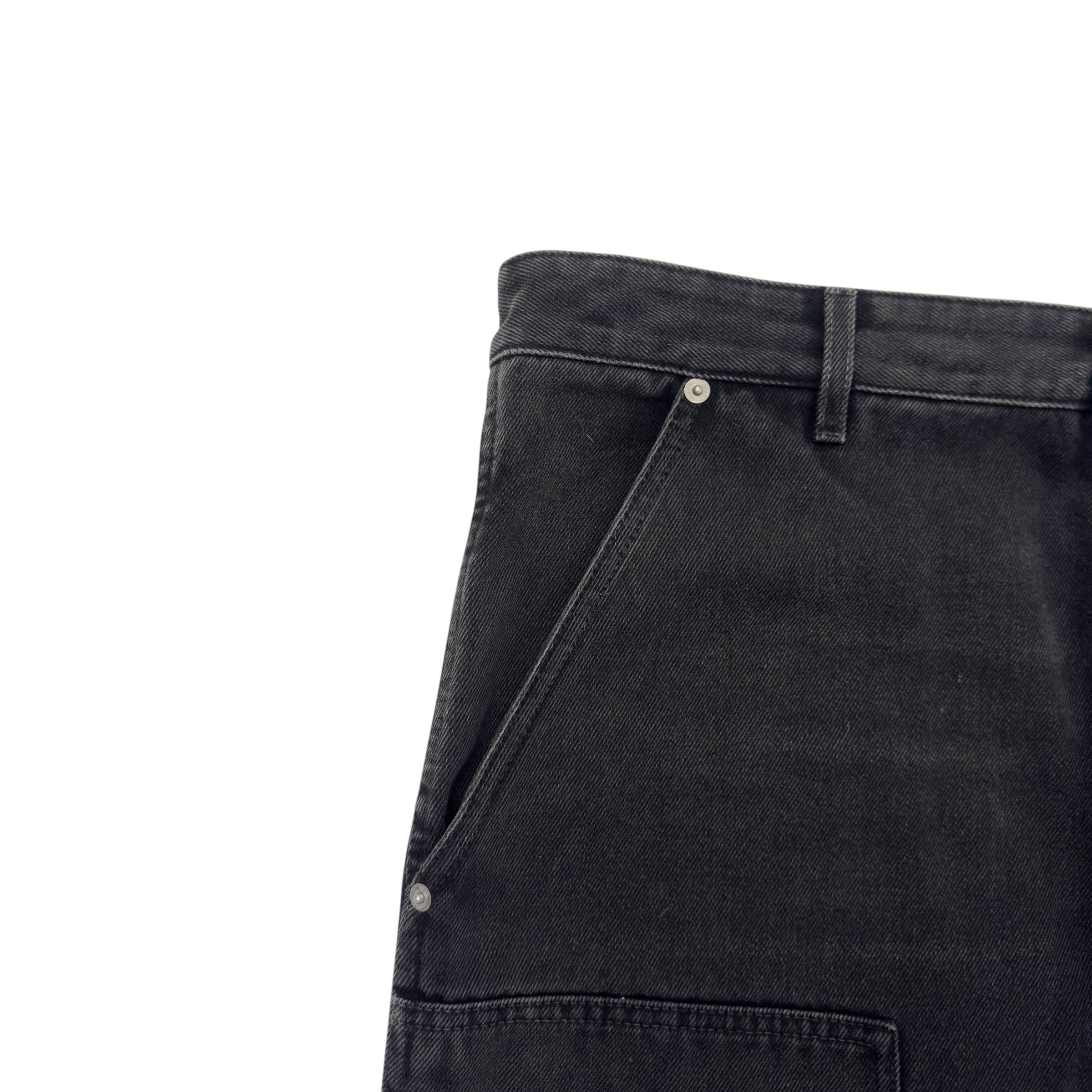 DIOR CARPENTER STRAIGHT-LEG DENIM JEANS BLACK 50 / W34” / L