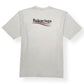 BALENCIAGA POLITICAL LOGO COTTON T-SHIRT WHITE L