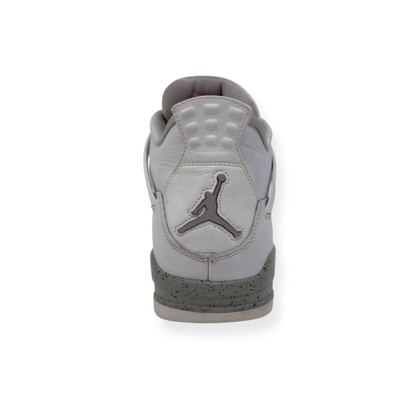 AIR JORDAN 4 RETRO SNEAKER WHITE OREO UK7