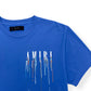 AMIRI PAINT DRIP CORE LOGO T-SHIRT BLUE M