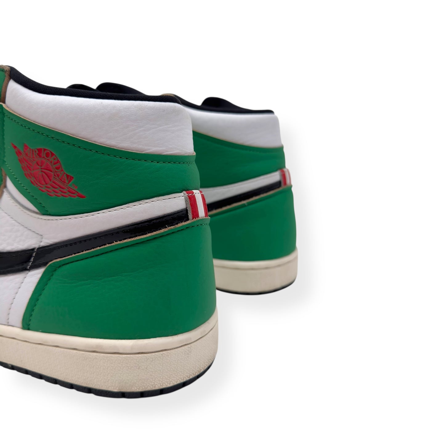 NIKE AIR JORDAN 1 RETRO HIGH OG SNEAKER LUCKY GREEN UK9.5
