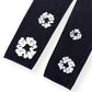 DENIM TEARS X LEVIS COTTON WREATH DENIM JEANS BLACK / WHITE W34”
