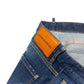 DSQUARED2 DISTRESSED DENIM JEANS BLUE 48 / M