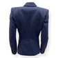 BALMAIN DOUBLE-BREASKTED WOOL BLAZER NAVY 38 / S / UK10