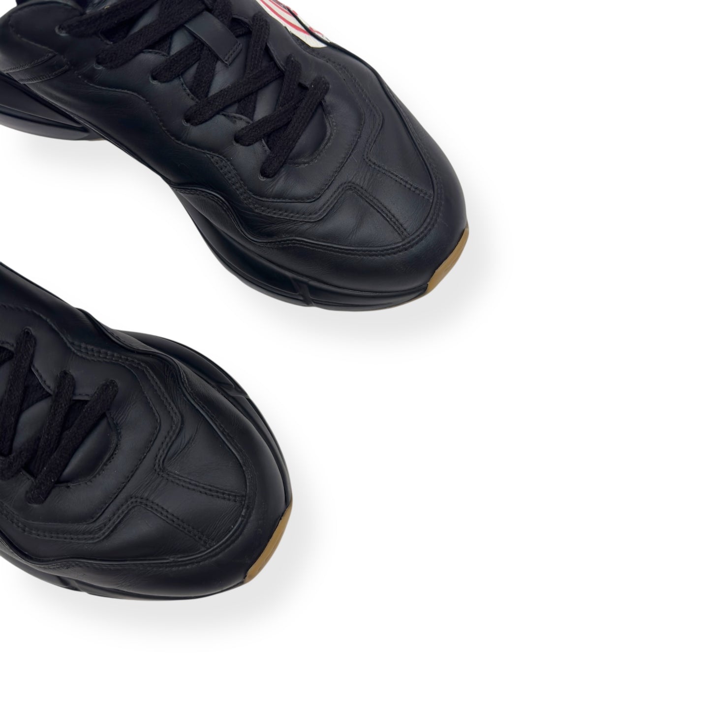 GUCCI RHYTON SEGA SNEAKER BLACK / RED UK9.5