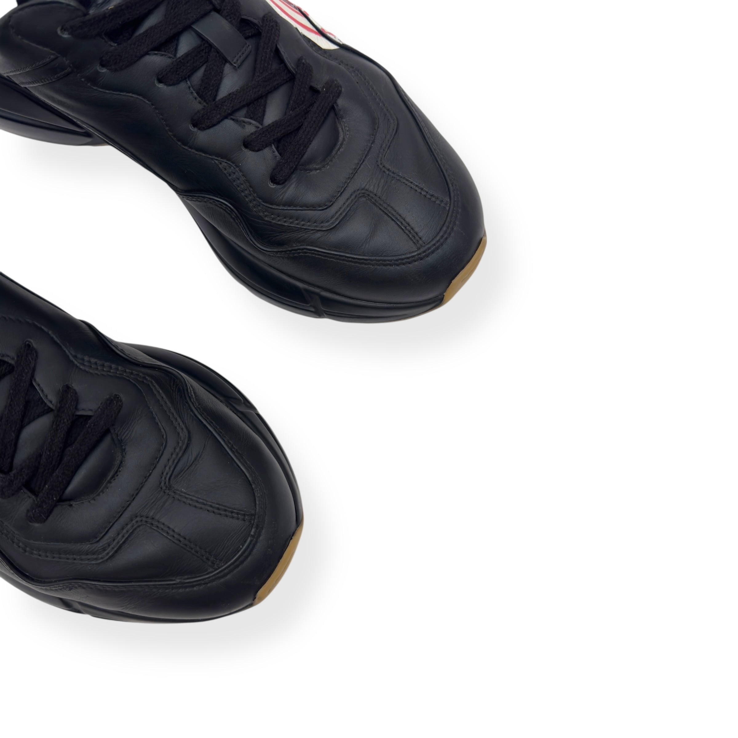 GUCCI RHYTON SEGA SNEAKER BLACK / RED UK9.5