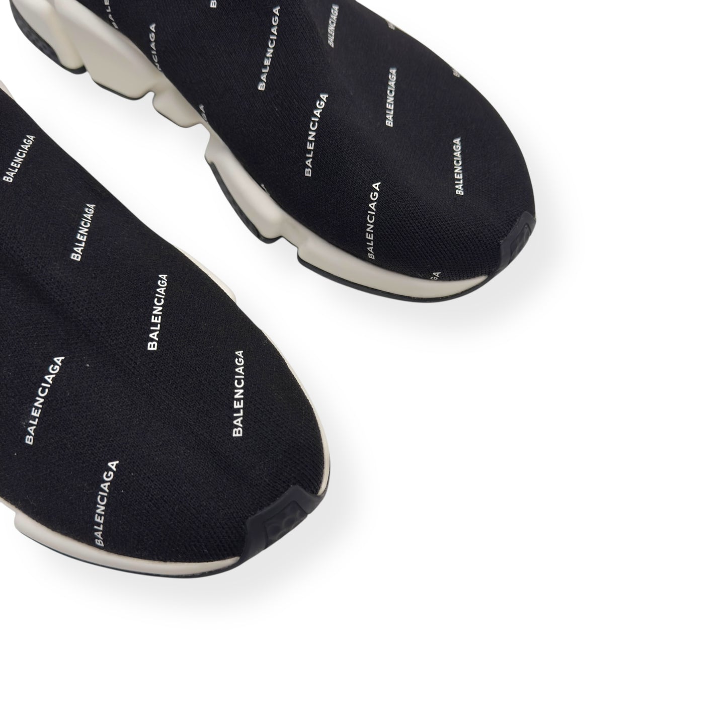 BALENCIAGA SPEED SNEAKER BLACK / WHITE 42 / UK8