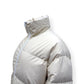 BOTTEGA VENETA COTTON PUFFER JACKET ECRU XS