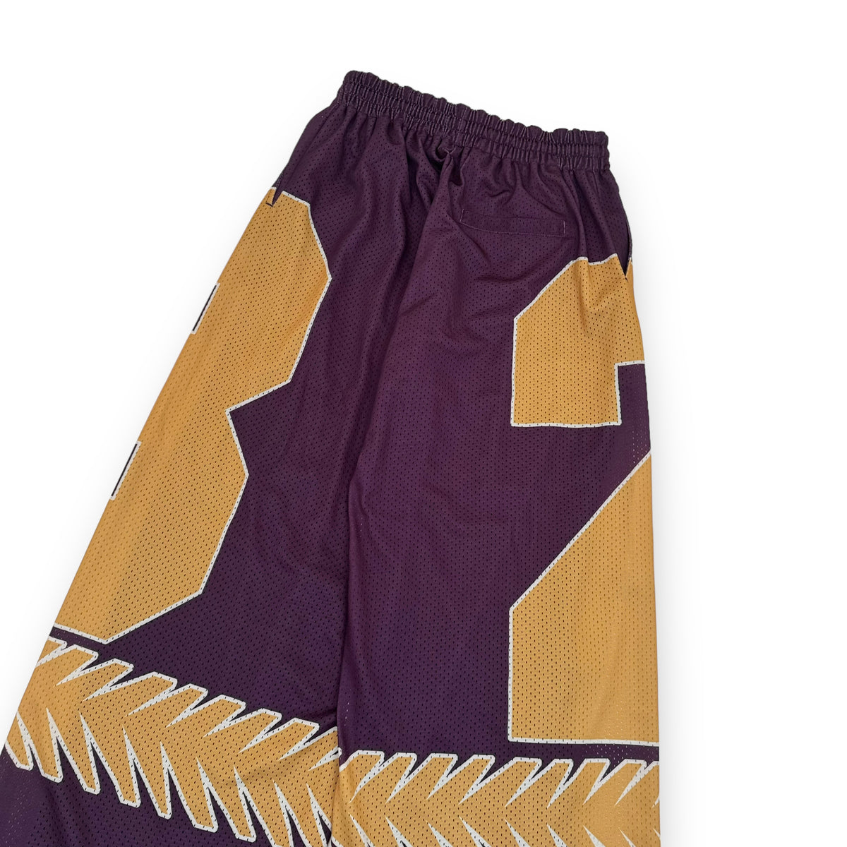 DRIES VAN NOTEN GRAPHIC SWEATPANTS PURPLE L