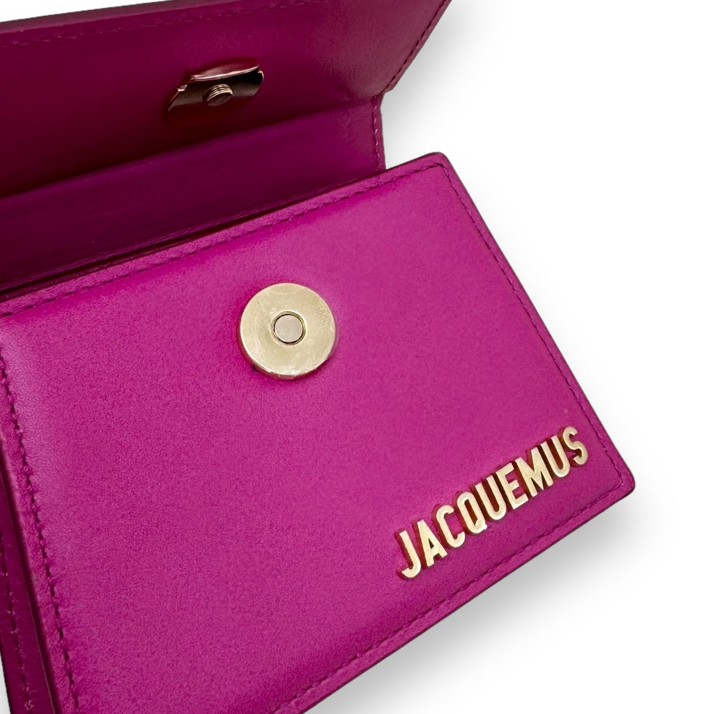 JACQUEMUS LE CHIQUITO LEATHER TOTE BAG PINK MINI