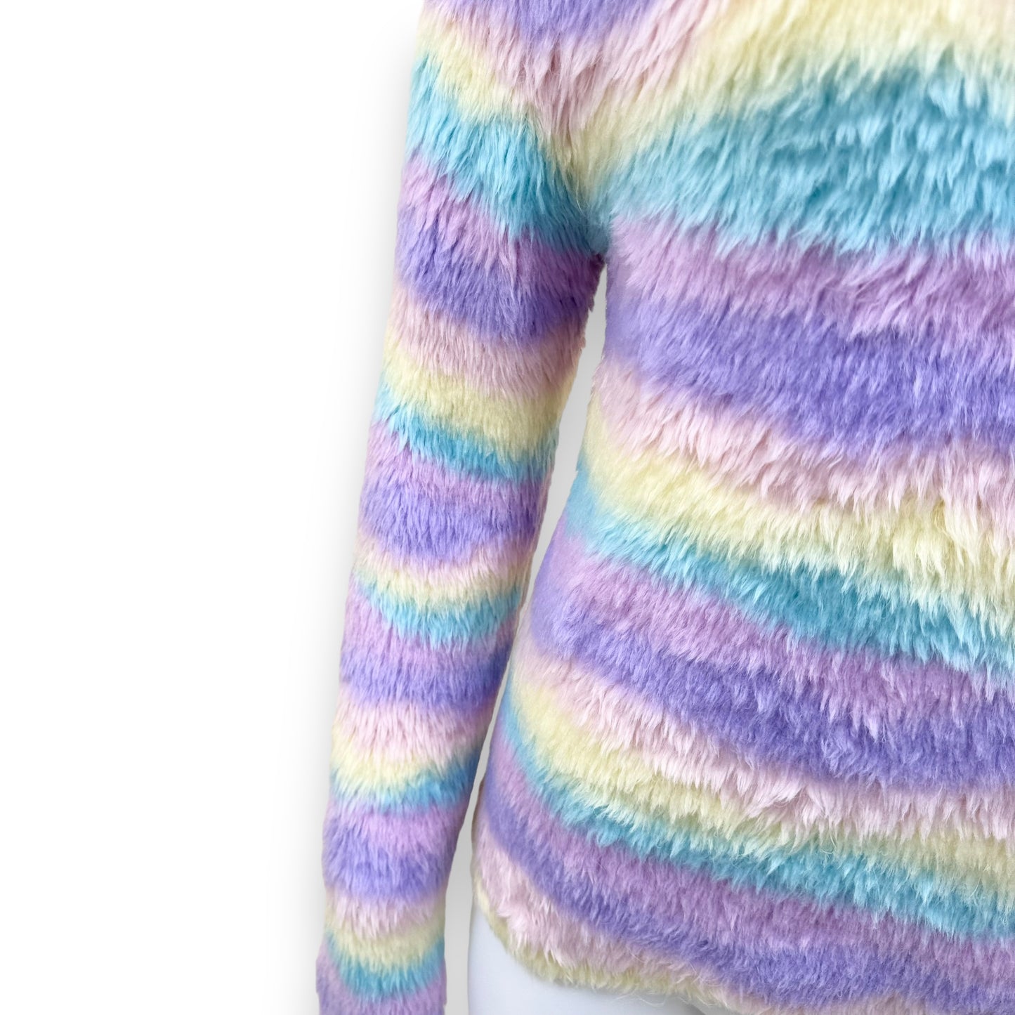 LOEWE WAVY STRIPED BRUSHED JUMPER MULTICOLOURED S