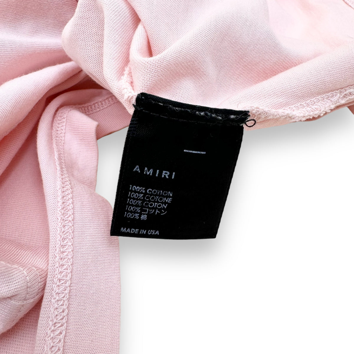 AMIRI 22 JERSEY T-SHIRT PINK S