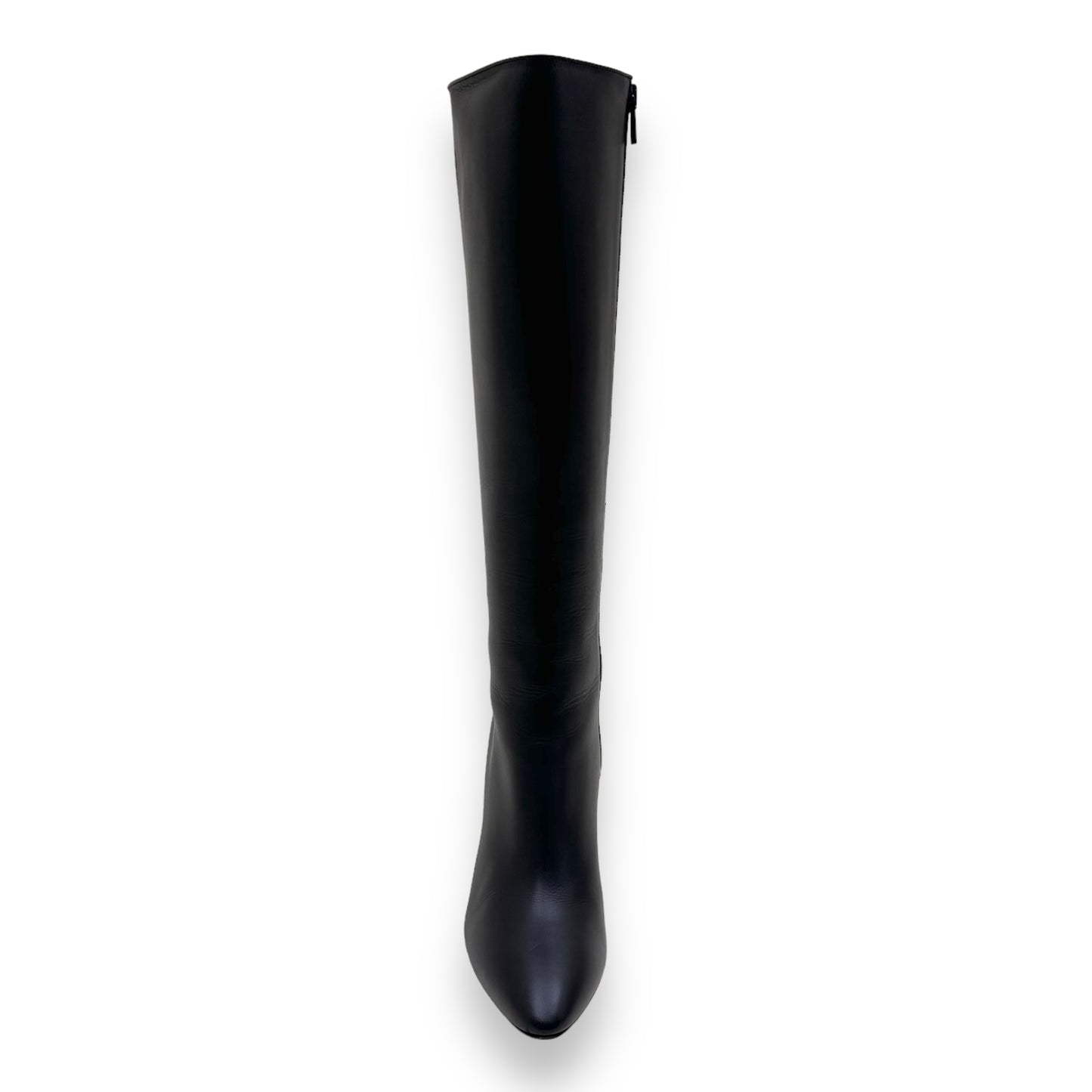 CHRISTIAN LOUBOUTIN ELOISE BOTTA 85MM TALL LEATHER BOOTS BLACK UK5