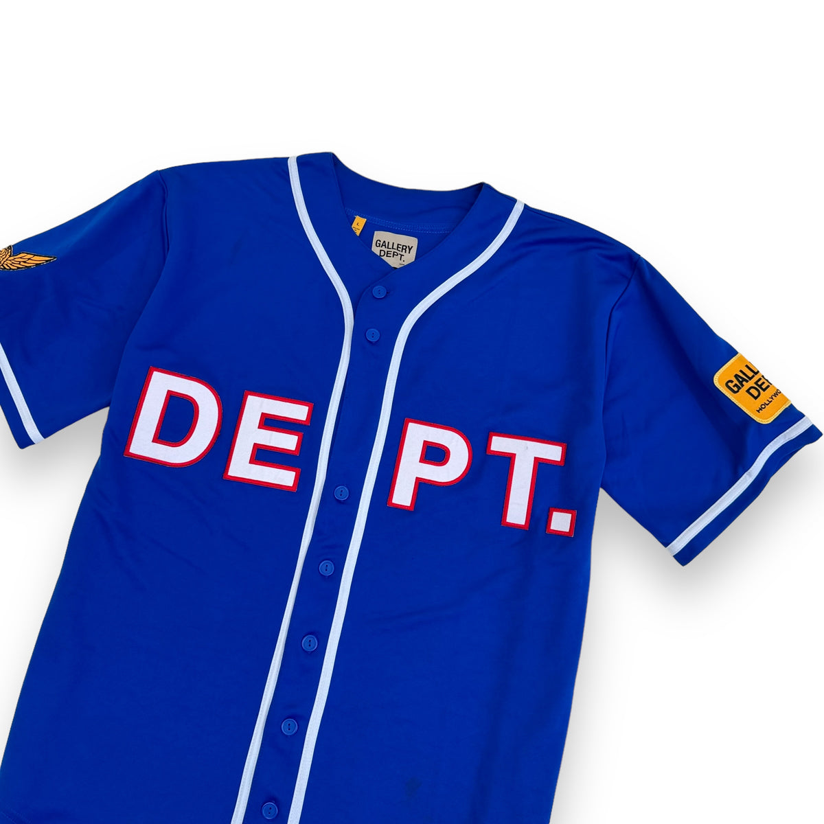 GALLERY DEPT. ECHO PARK BASEBALL JERSEY BLUE L