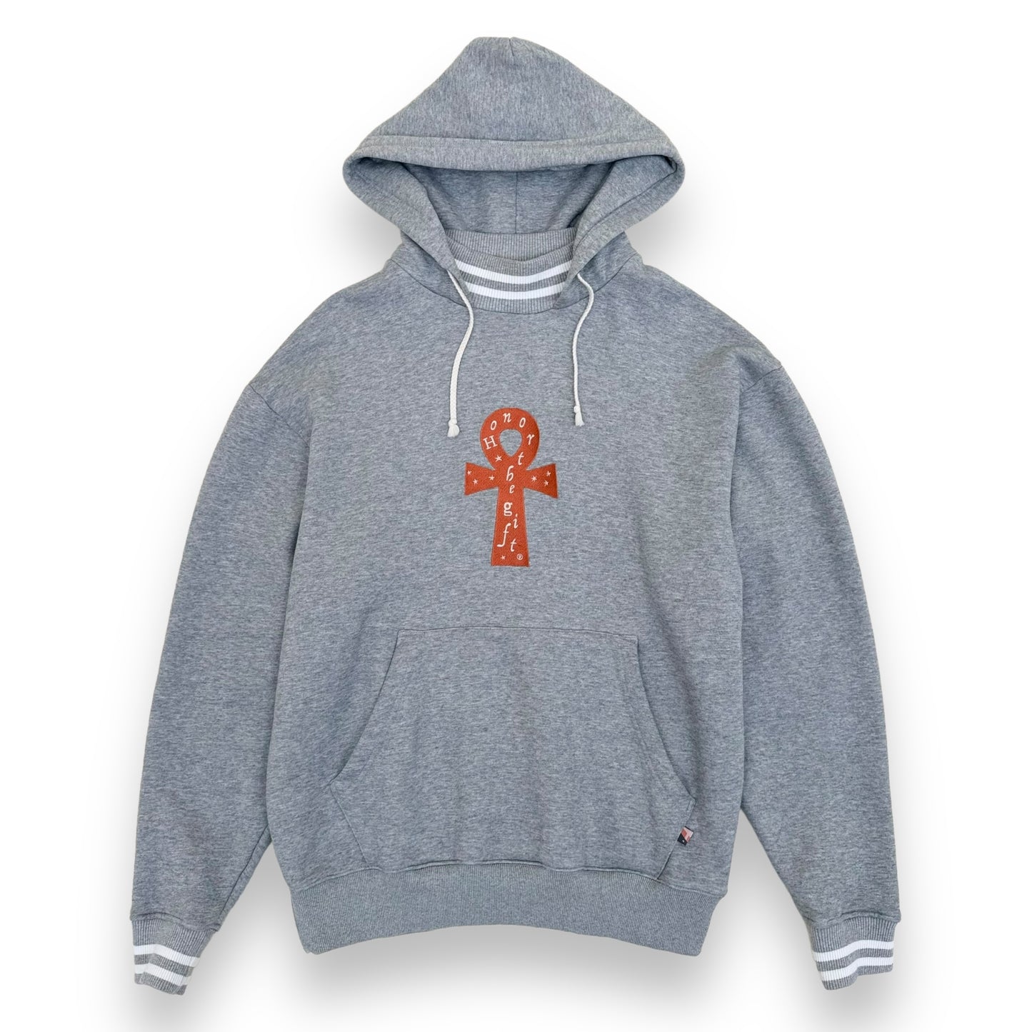 HONOR THE GIFT HIGHER POWER HOODIE GREY M