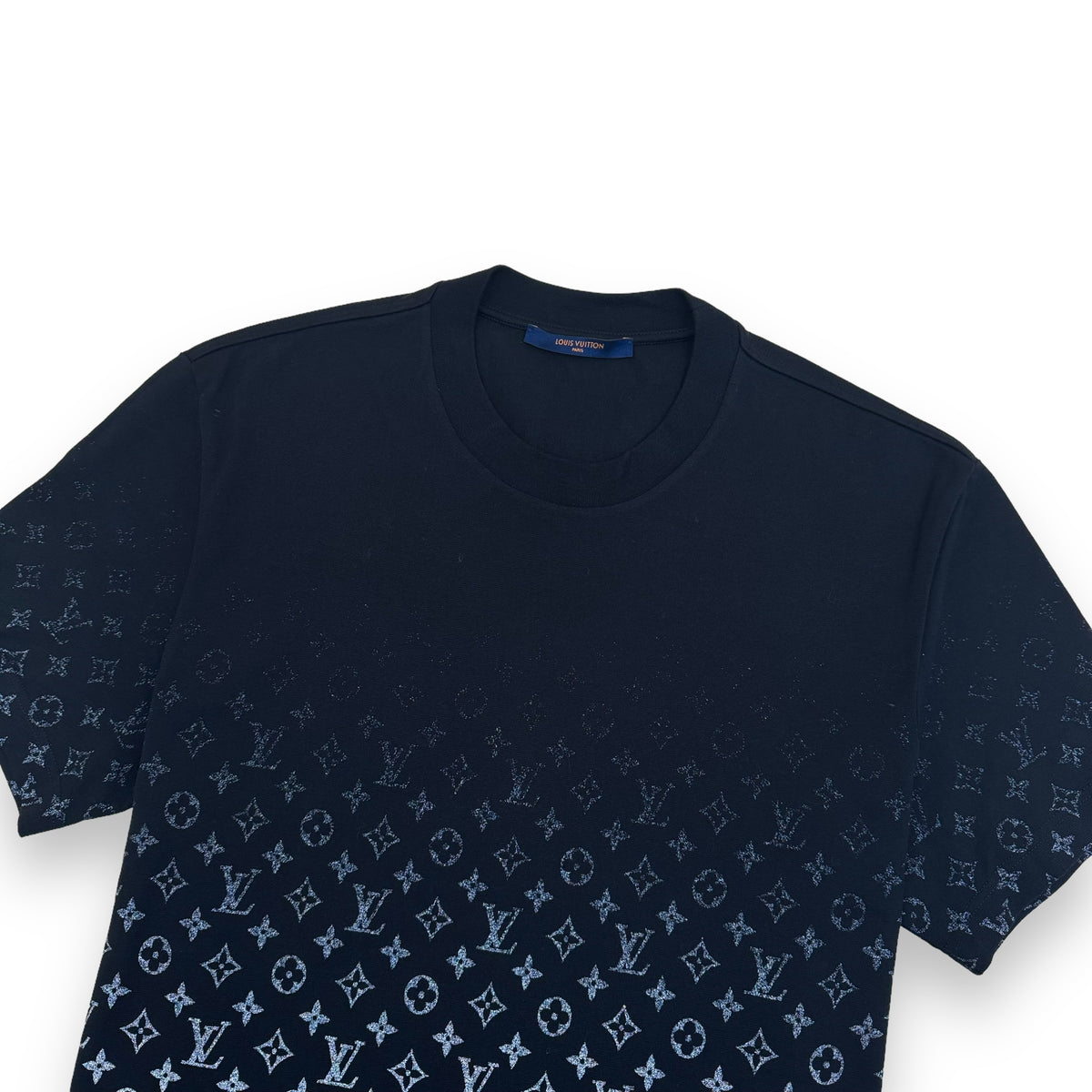LOUIS VUITTON MONOGRAM GRADIENT T-SHIRT BLACK XL