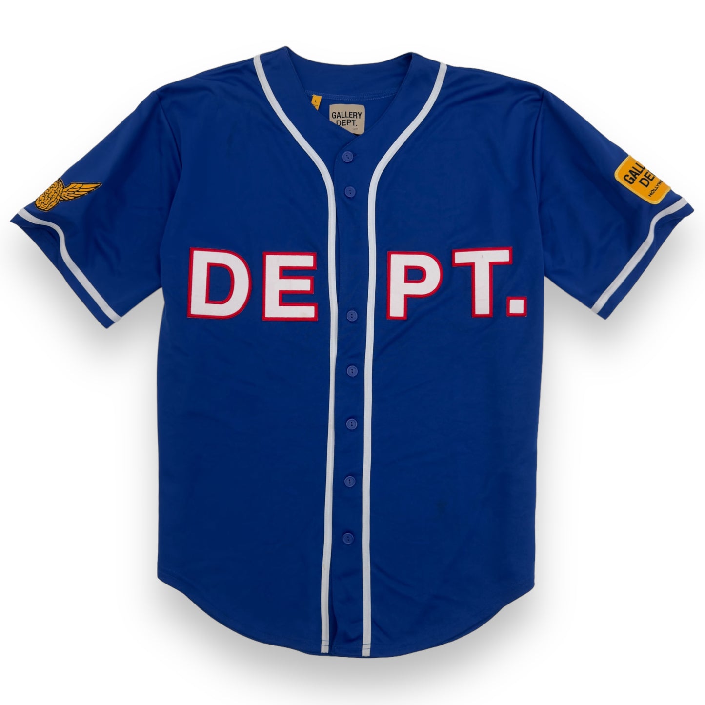 GALLERY DEPT. ECHO PARK BASEBALL JERSEY BLUE L