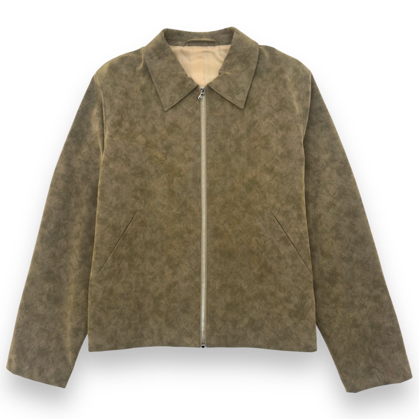 SÉFR BARDEM BRUSHED MOSS JACKET KHAKI XXL