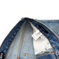 CHERRY LA BLOSSOM STRAIGHT-LEG EMBROIDERED JEANS BLUE W32”