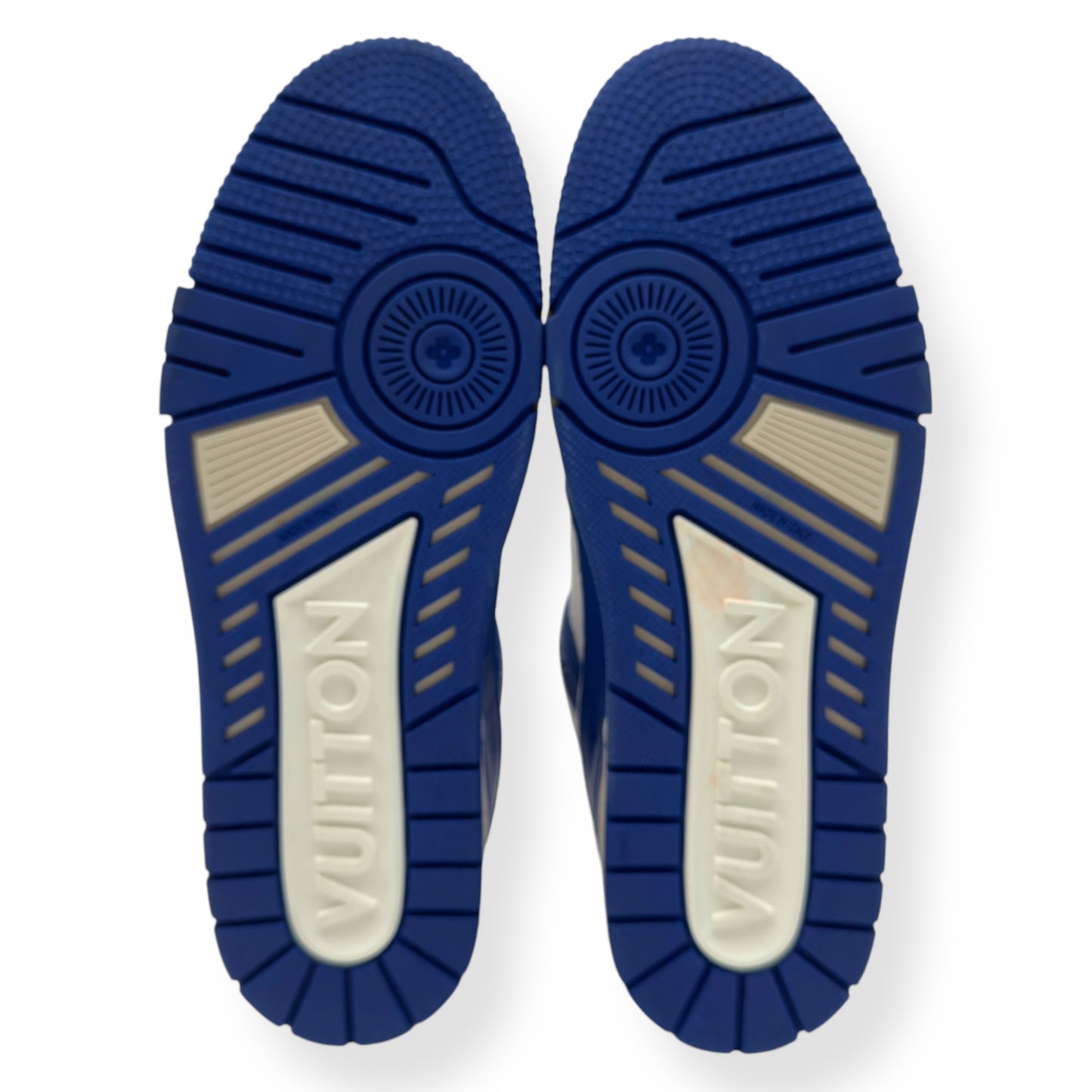 LOUIS VUITTON LV SNEAKER BLUE / WHITE UK8